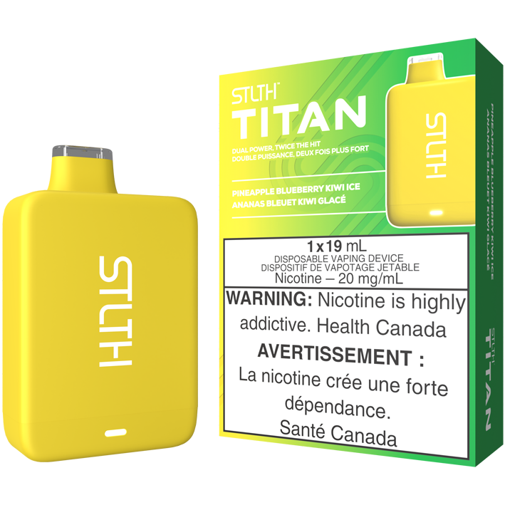 STLTH Titan 10K - Pineapple Blueberry Kiwi Ice – Prime Vape