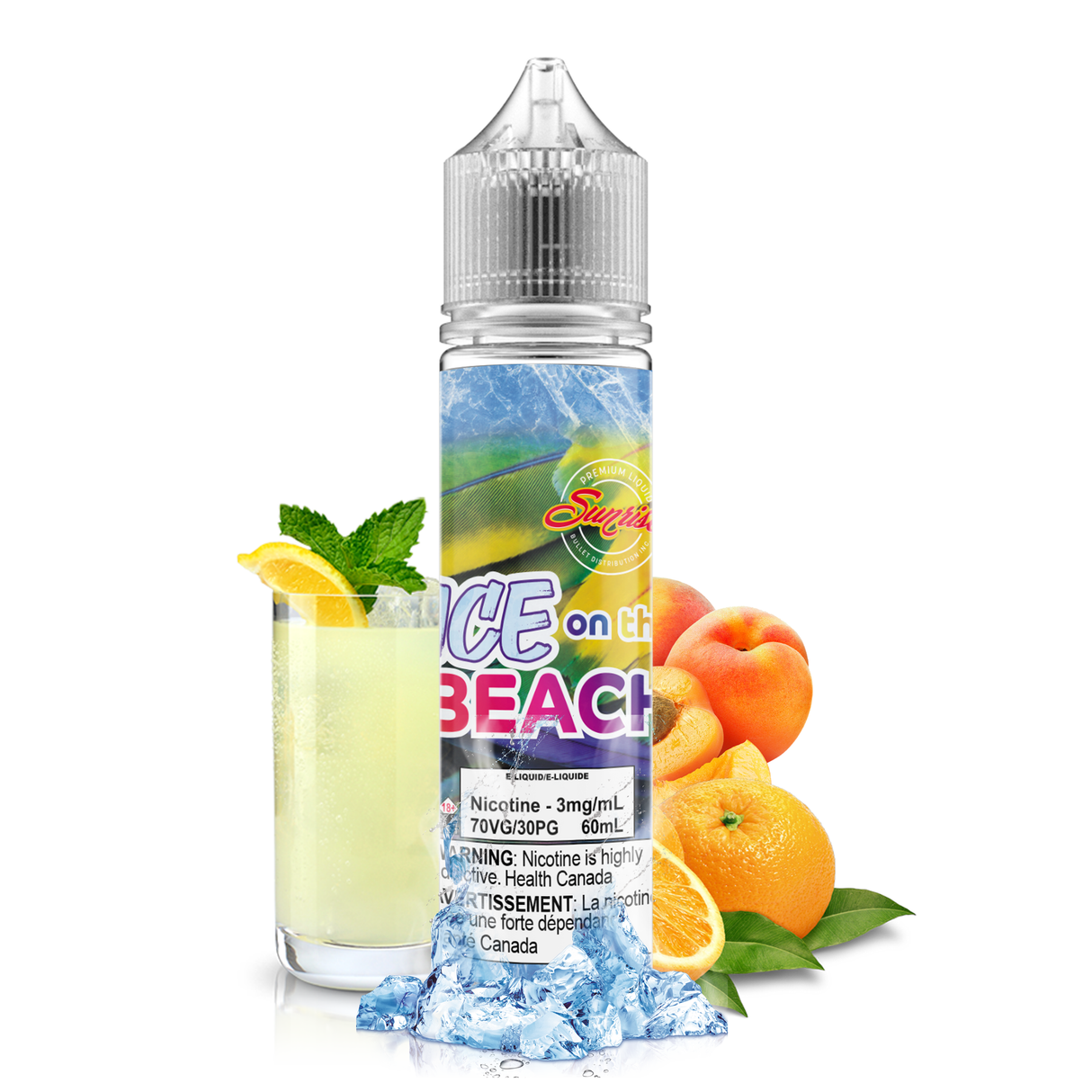 Sunrise Ice - Glace sur la plage 60ml 