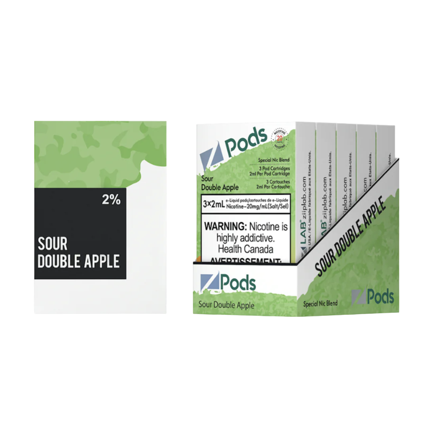 Zpods - Sour Double Apple