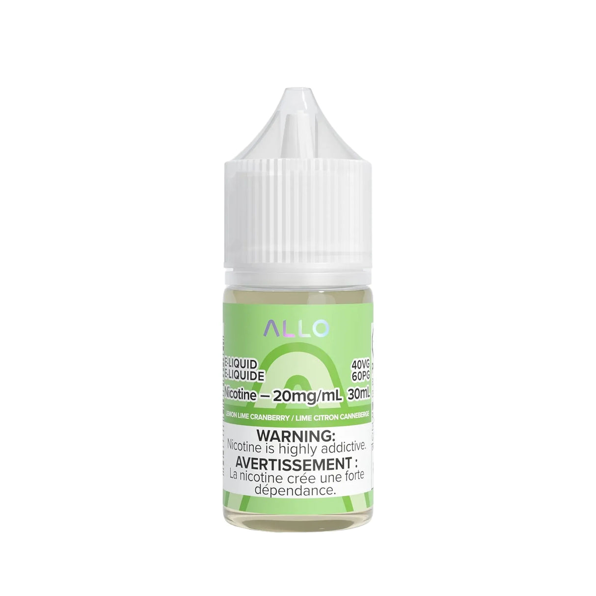 Allo - Lemon Lime Cranberry 30 ml Salt