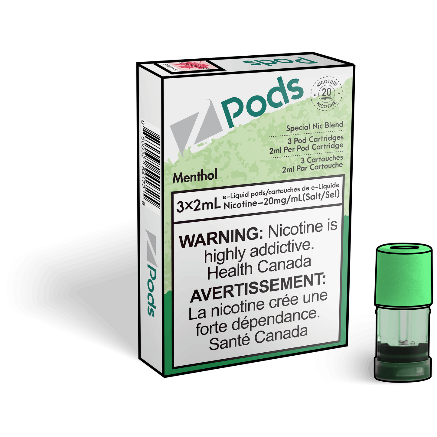 Zpods - Menthol