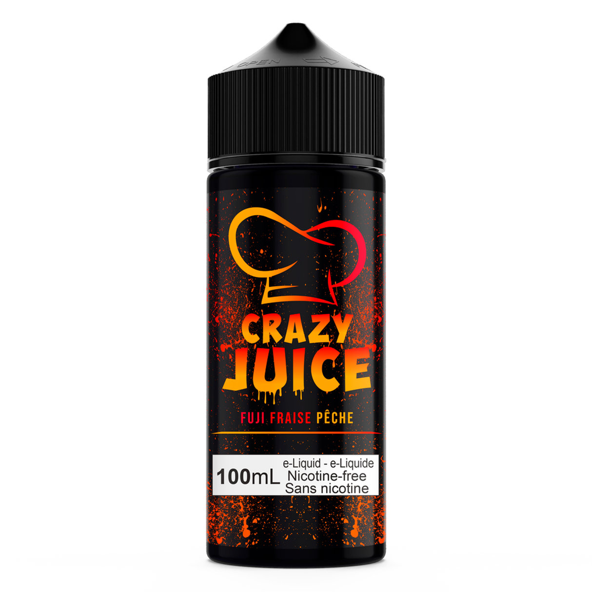 Crazy Juice - Fuji Fraise Pêche 100 ml