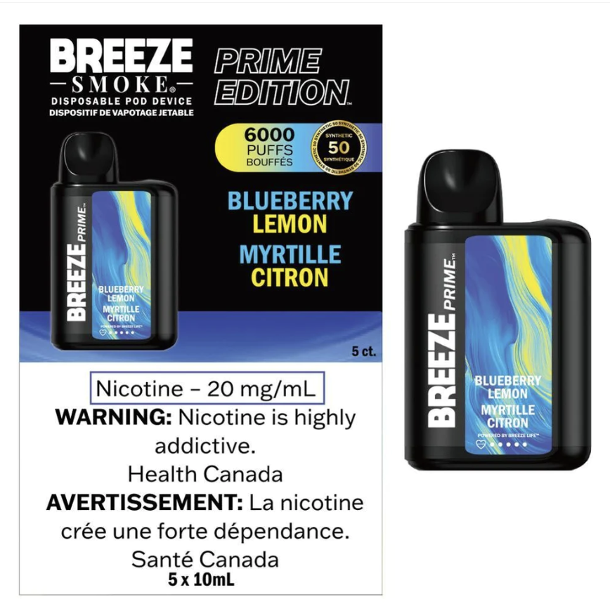 Breeze Prime - Blueberry Lemon