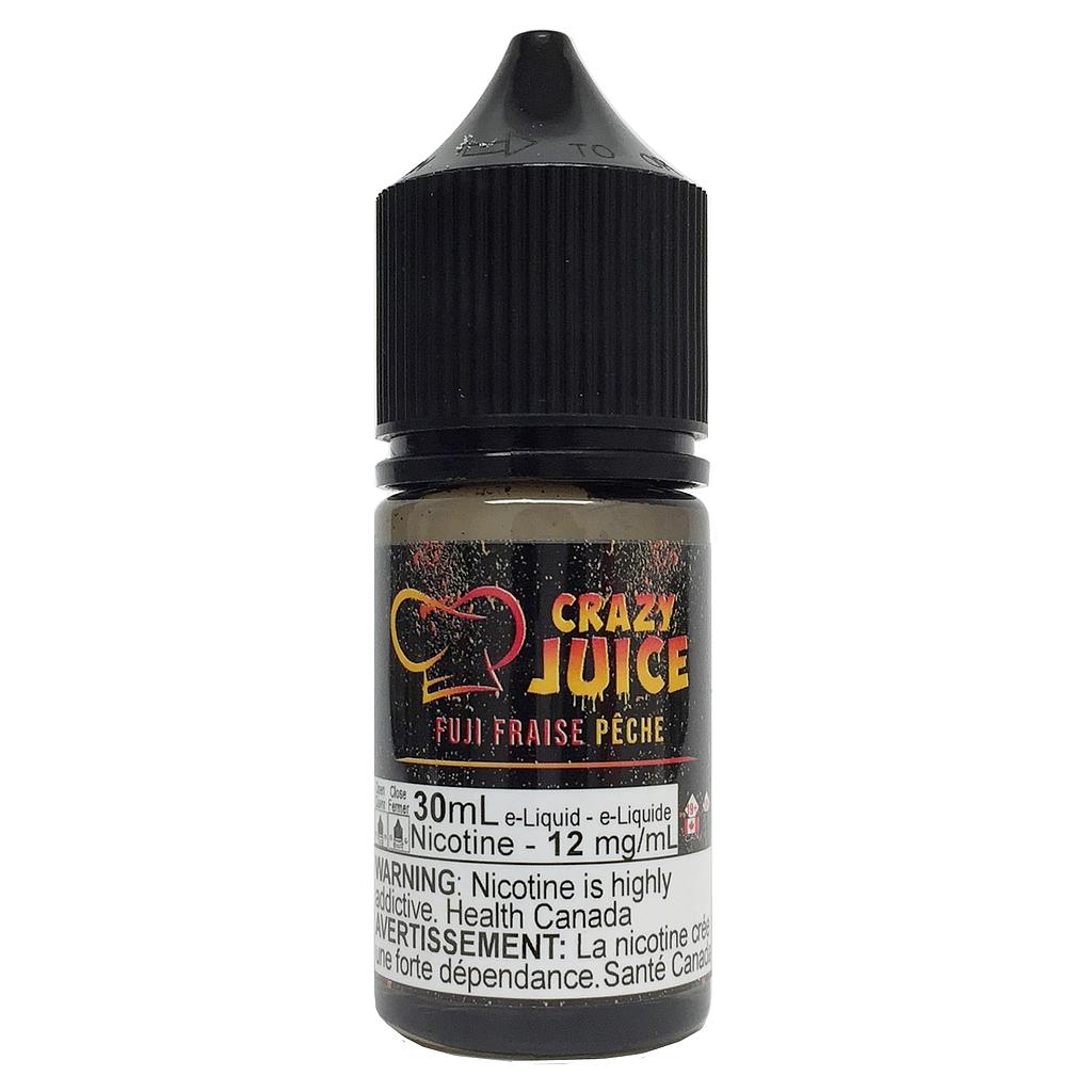 Crazy Juice - Fuji Fraise Pêche 30 ml Sel