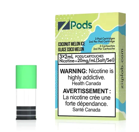 Zpods - Melon et Noix de Coco Glacé