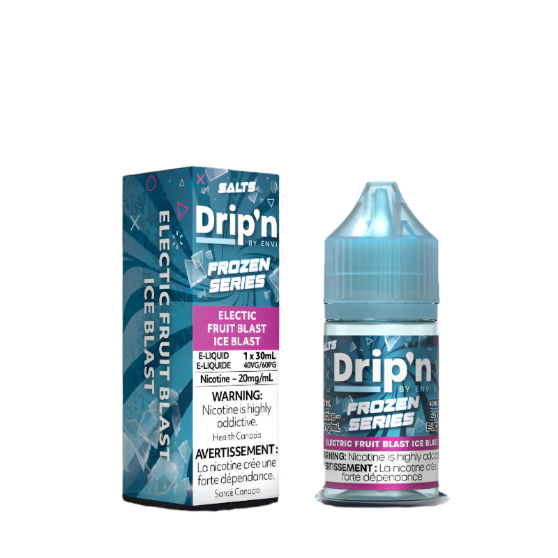 Drip'N Frozen - Electric Fruit Blast Ice Blast 30ml Salt