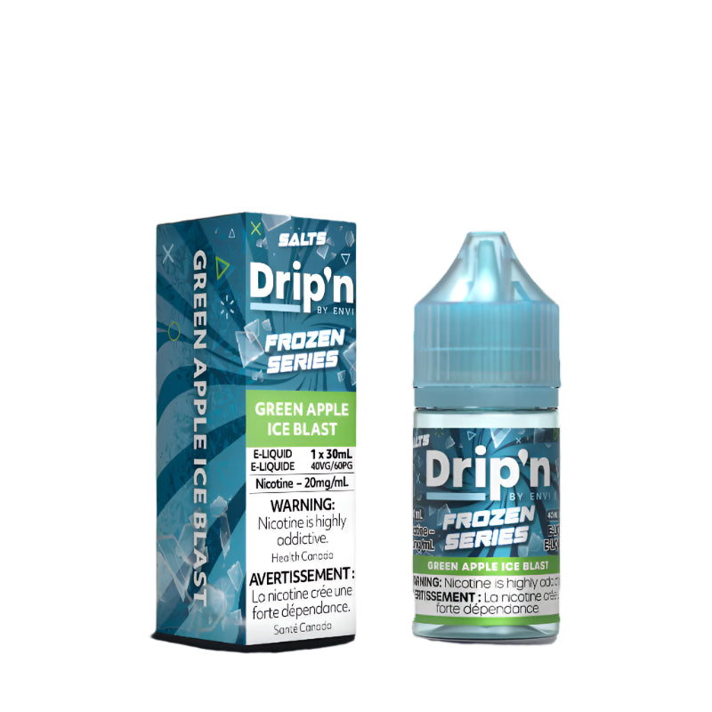 Drip'N Frozen - Green Apple Ice Blast 30ml Salt