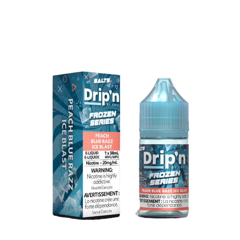 Drip'N Frozen - Peach Blue Razz Ice Blast 30ml Salt