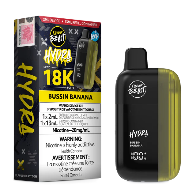 Flavour Beast Hydra 18k - Bussin' Banana