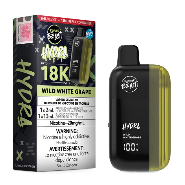 Flavour Beast Hydra 18k - Wild White Grape