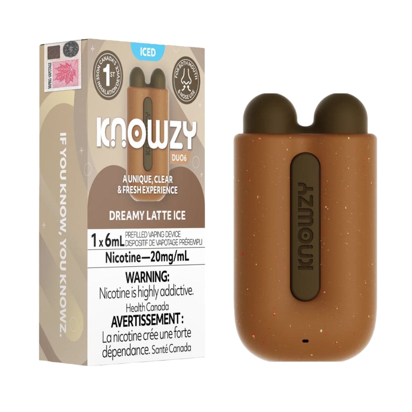 Knowzy Duo6 – Amazing Latte Ice