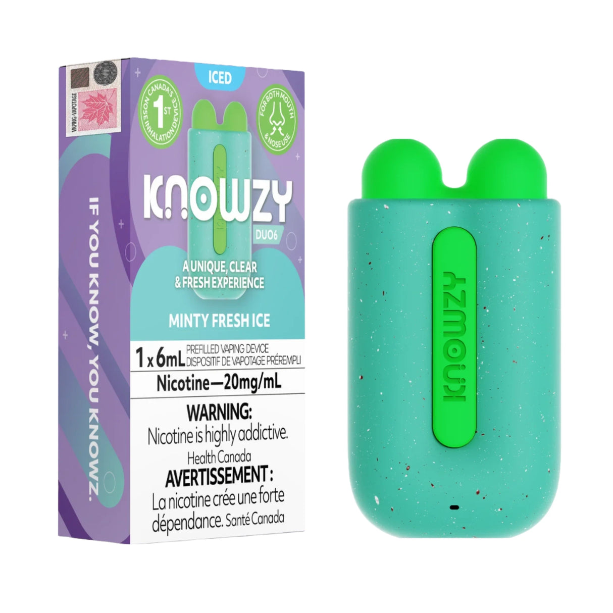 Knowzy Duo6 – Minty Fresh Ice