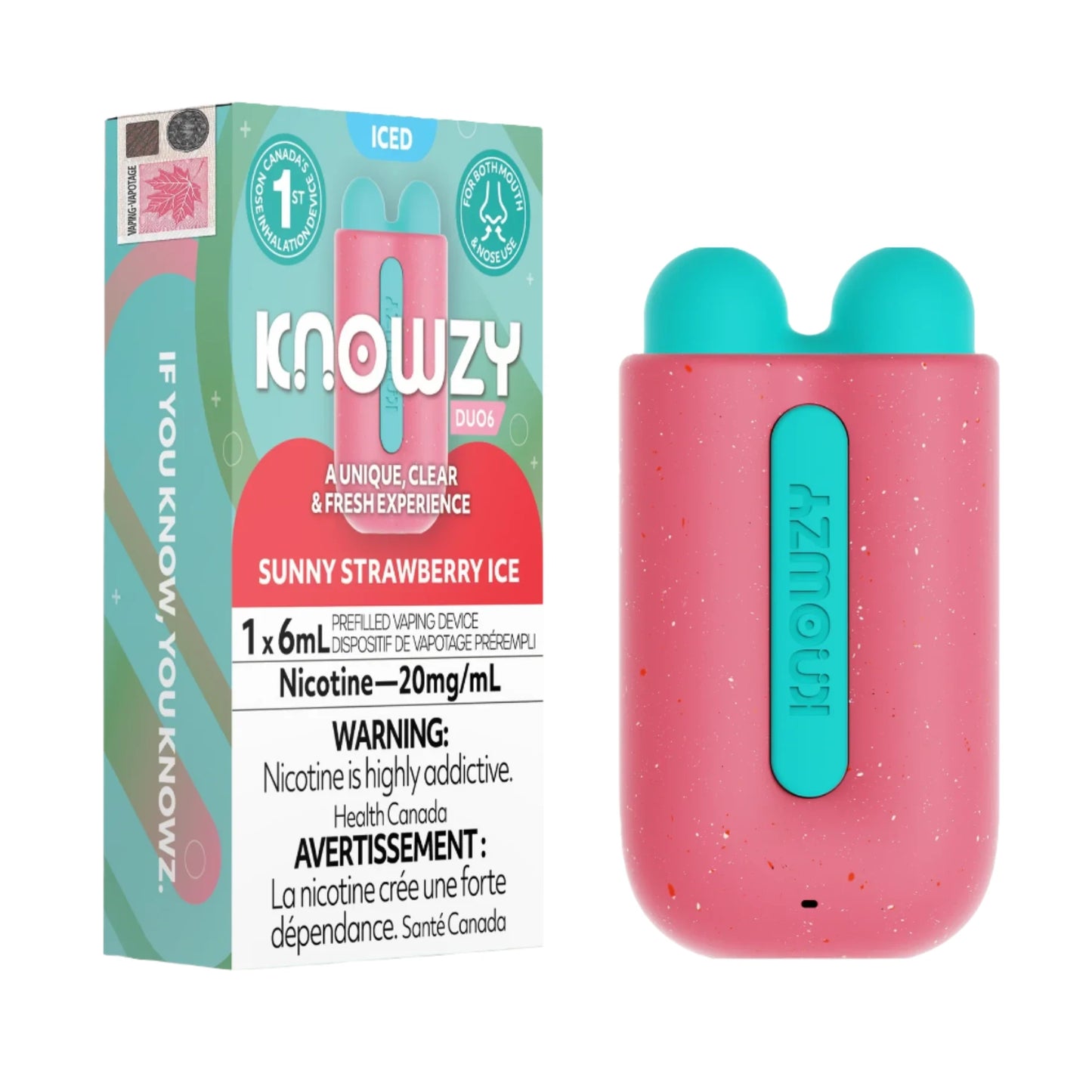 Knowzy Duo6 – Strawberry Ice