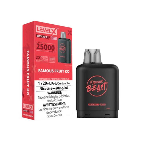 Flavour Beast Level X Boost G2 25k - Famous Fruit KO