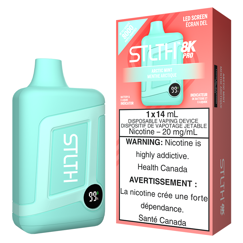 STLTH 8K Pro - Menthe Arctique