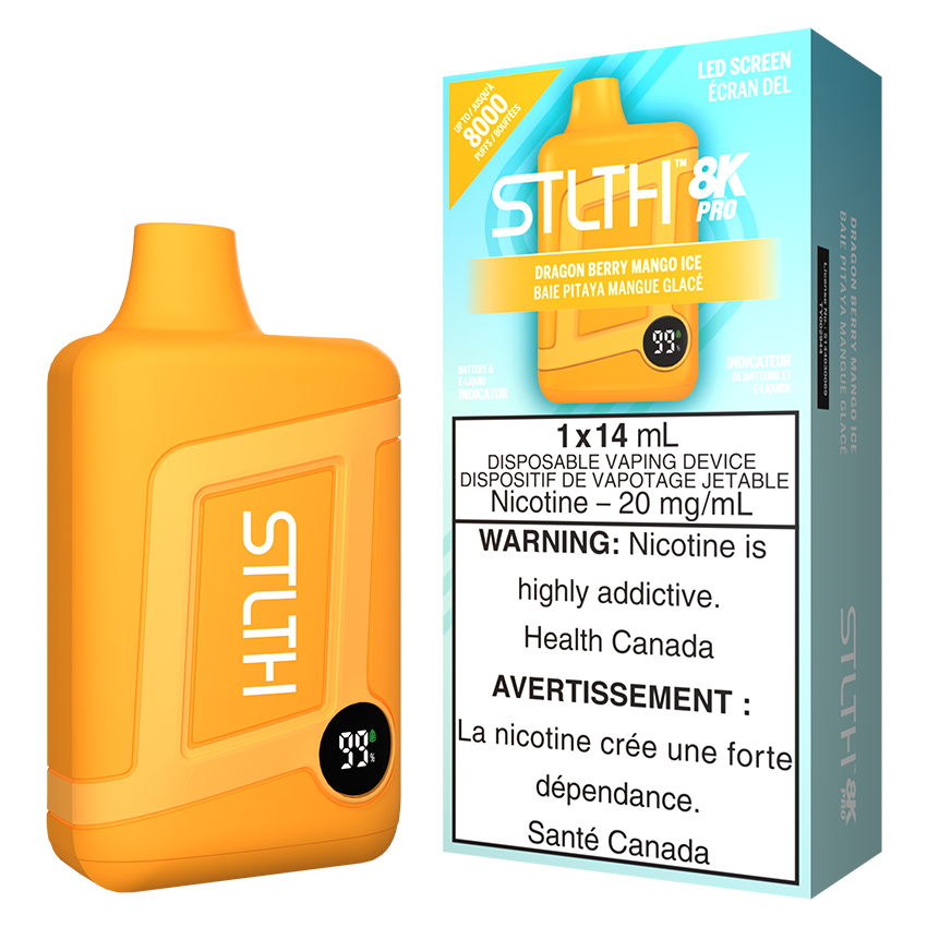 STLTH 8K Pro - Baie Pitaya Mangue Glacé