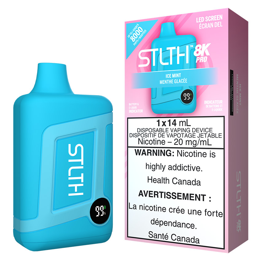 STLTH 8K Pro - Menthe glacée