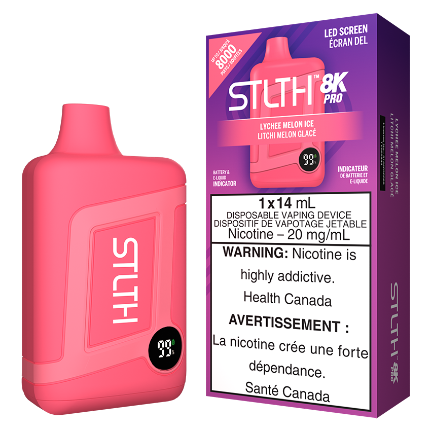 STLTH 8K Pro - Litchi Melon Glacé