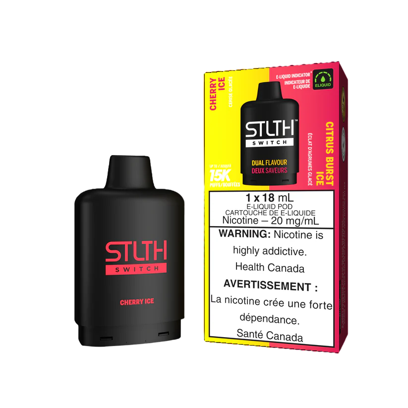 STLTH Switch - Cherry Ice & Citrus Burst Ice