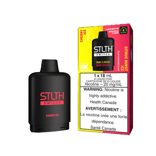 STLTH Switch - Cherry Ice & Citrus Burst Ice