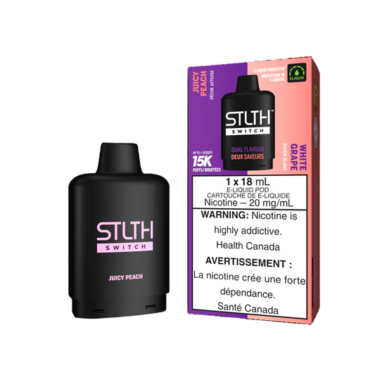 STLTH Switch - White Grape & Juicy Peach