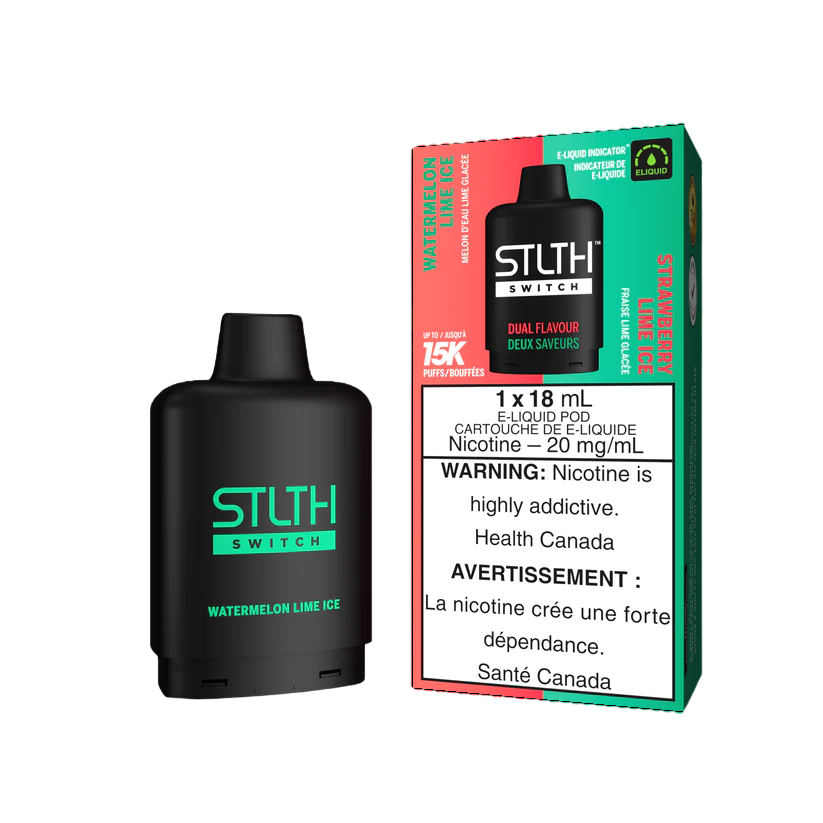 STLTH Switch - Watermelon Lime Ice & Strawberry Lime Ice