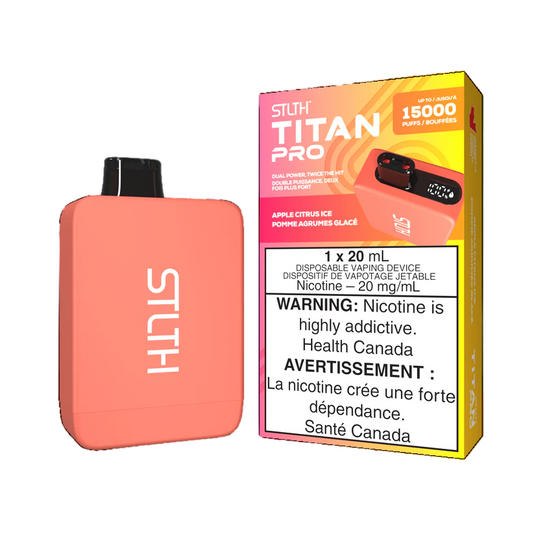 STLTH Titan Pro 15K - Apple Citrus Ice