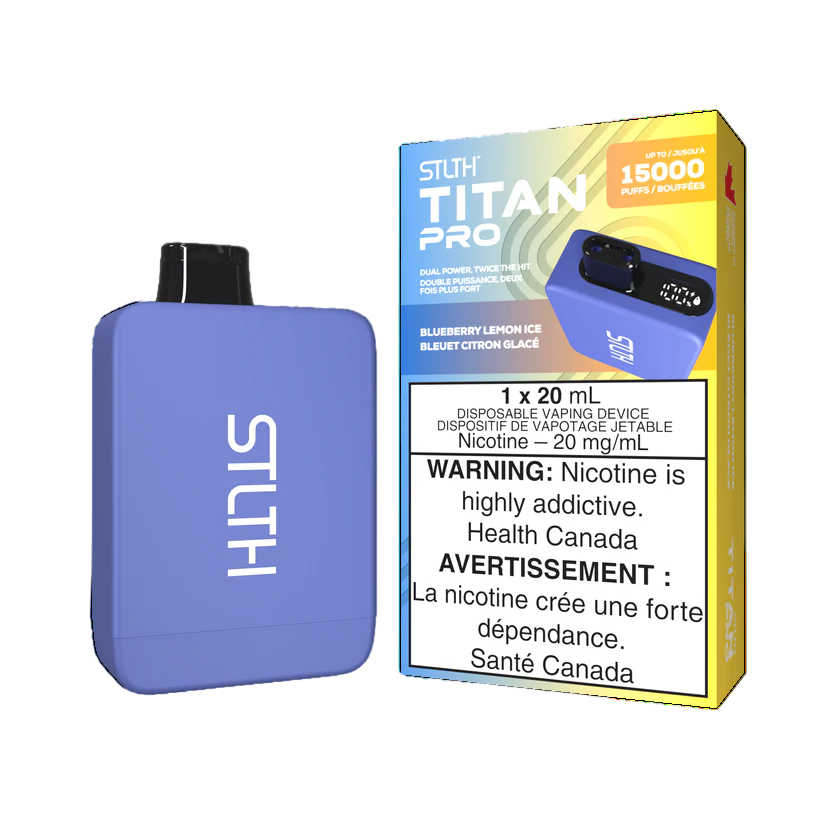 STLTH Titan Pro 15K - Blueberry Lemon Ice