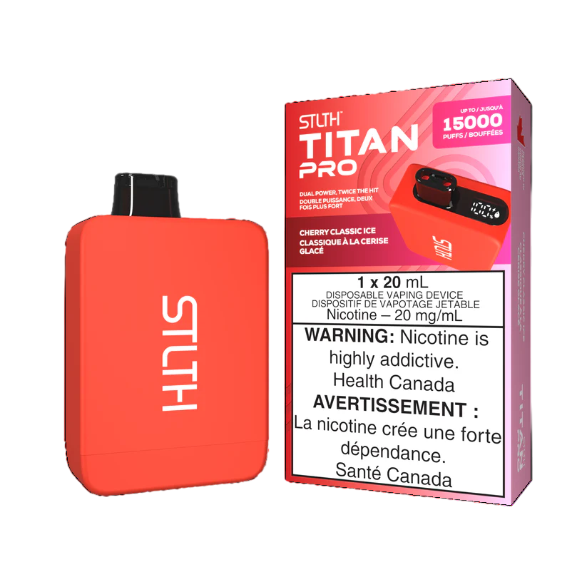 STLTH Titan Pro 15K - Glace classique cerise