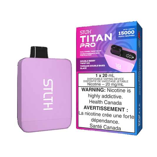 STLTH Titan Pro 15K - Double Berry Twist Ice