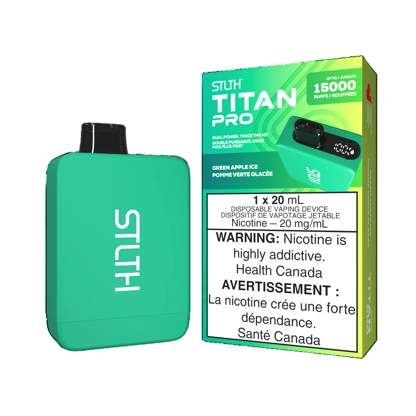 STLTH Titan Pro 15K - Green Apple Ice