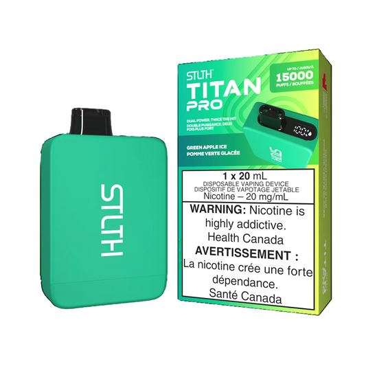 STLTH Titan Pro 15K - Green Apple Ice