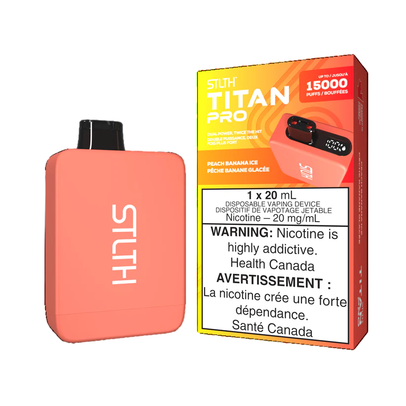 STLTH Titan Pro 15K - Peach Banana Ice