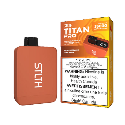 STLTH Titan Pro 15K - Smooth Tobacco