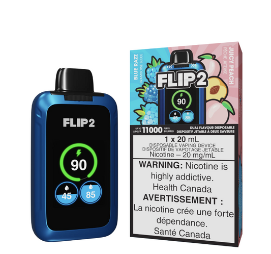 Flip 2 - Blue Razz & Juicy Peach