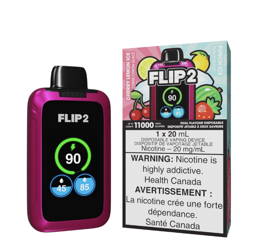 Flip 2 - Cherry Lemon Ice & Punch Ice