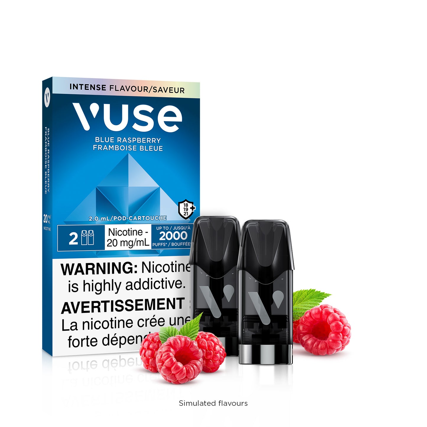 (NEW) Vuse Pods - Blue Raspberry