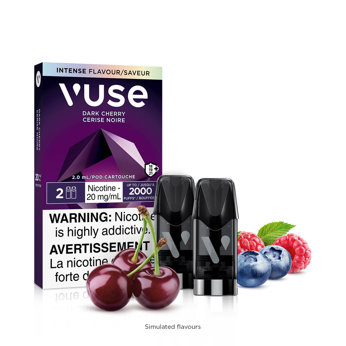 (NEW) Vuse Pods - Dark Cherry