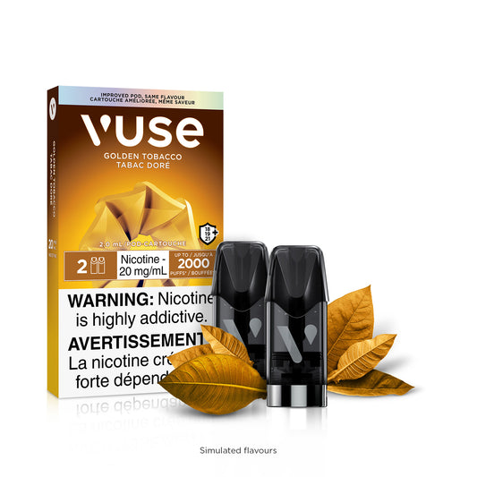 (NEW) Vuse Pods - Golden Tobacco