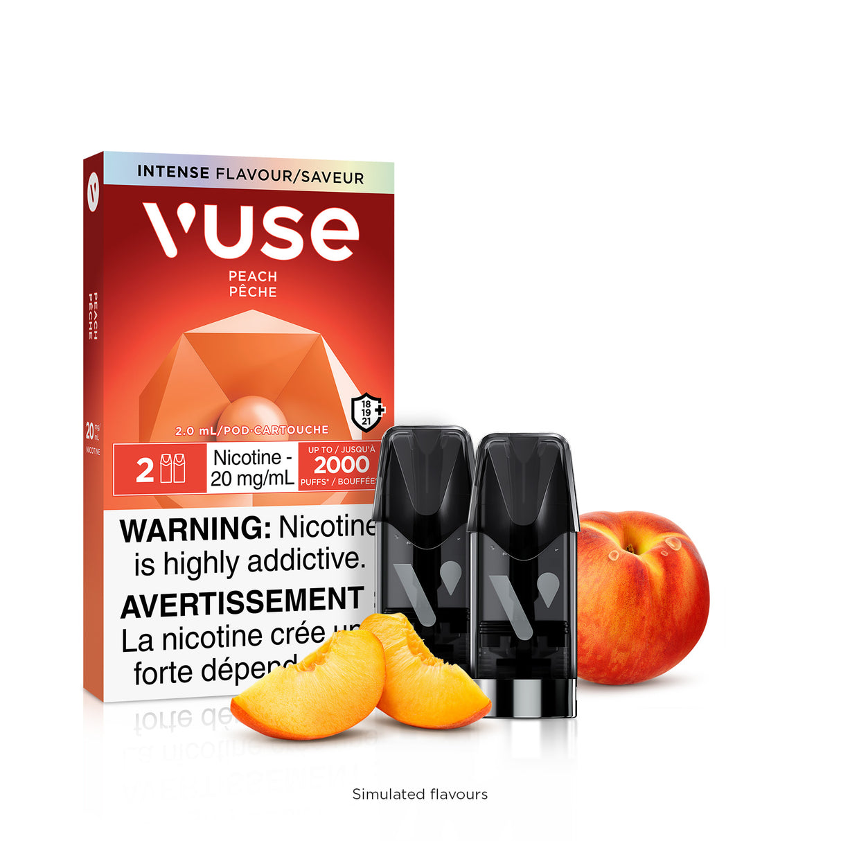 (NEW) Vuse Pods - Peach