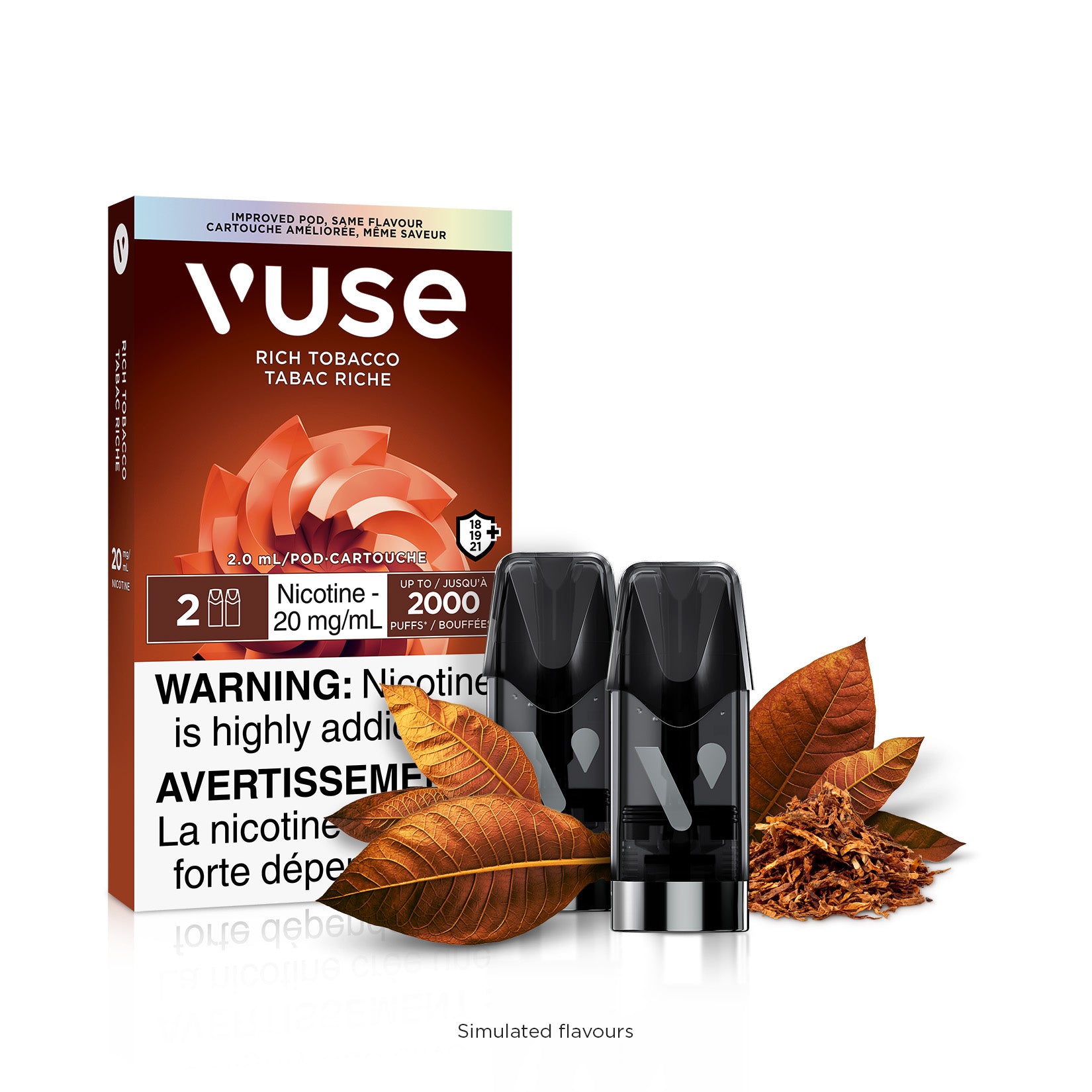 (NEW) Vuse Pods - Rich Tobacco – Prime Vape