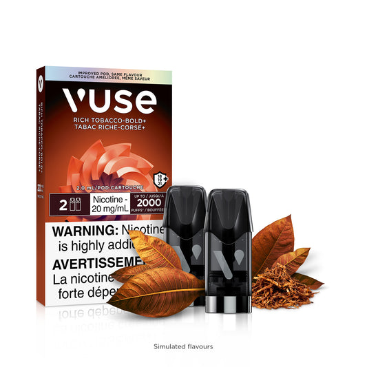 (NEW) Vuse Pods - Bold+ Rich Tobacco