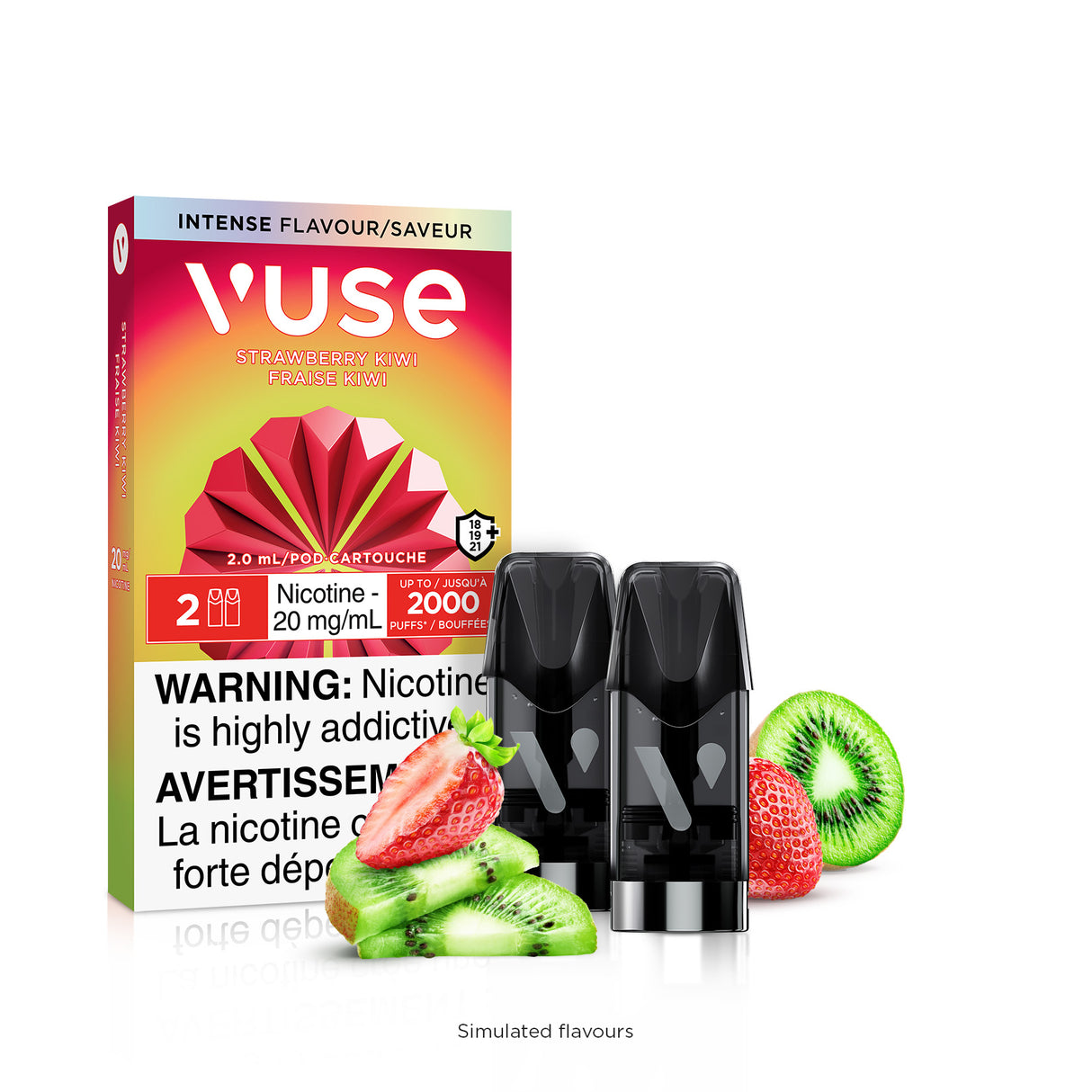 (NEW) Vuse Pods - Strawberry Kiwi