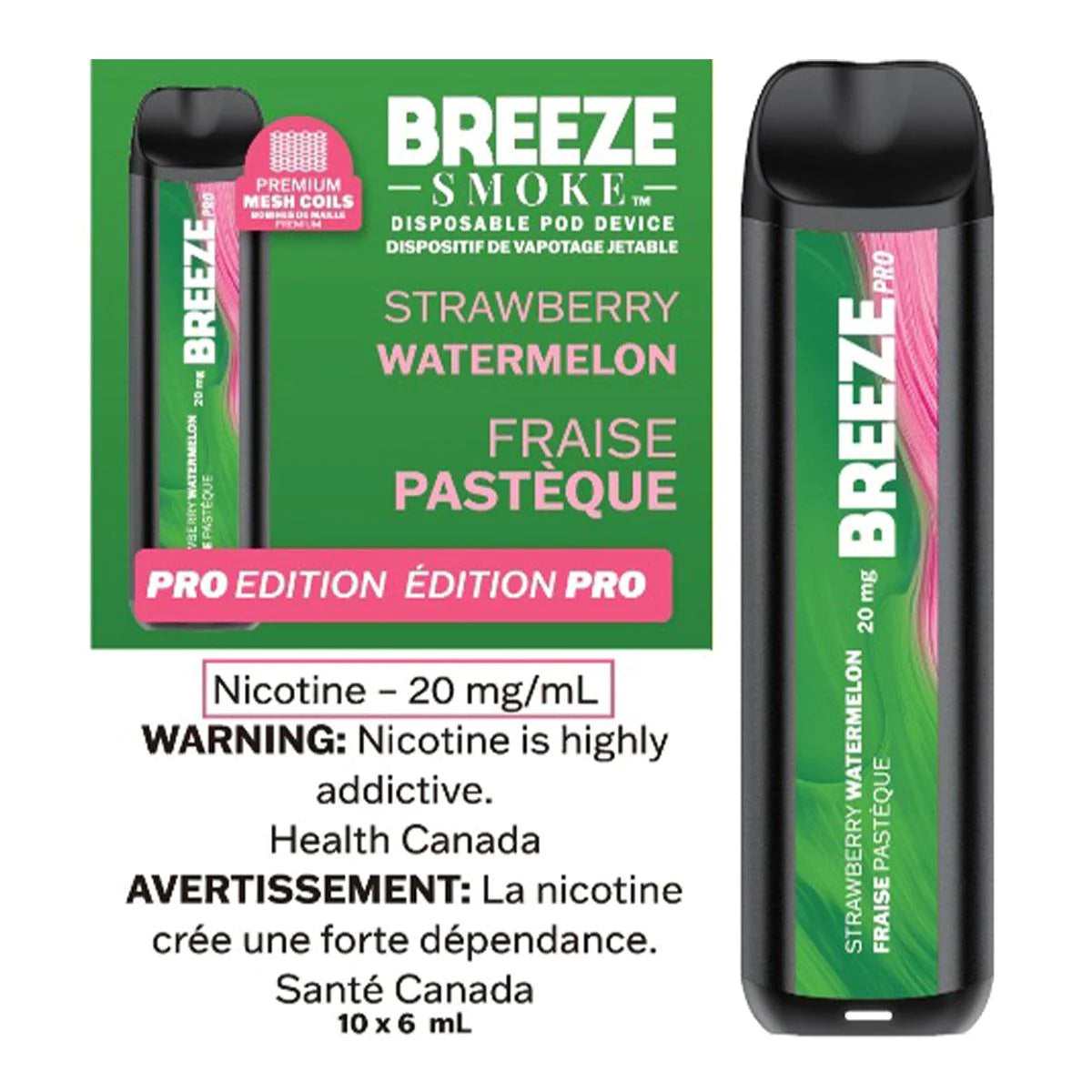 Breeze Pro - Strawberry Watermelon