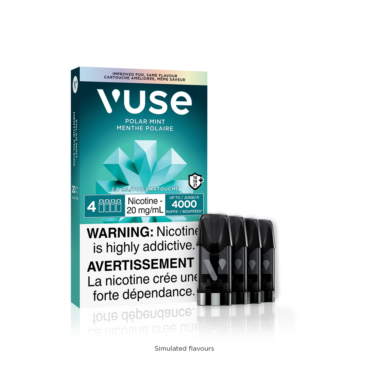 (NEW) Vuse Pods - Duo Pack - Polar Mint