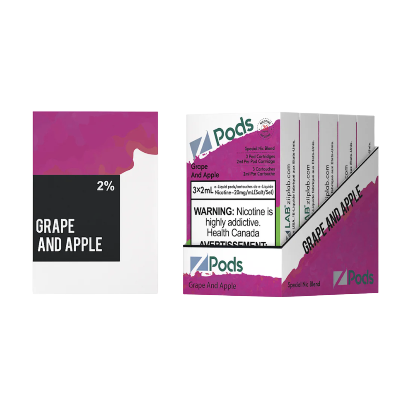 Zpods - Grape and Apple