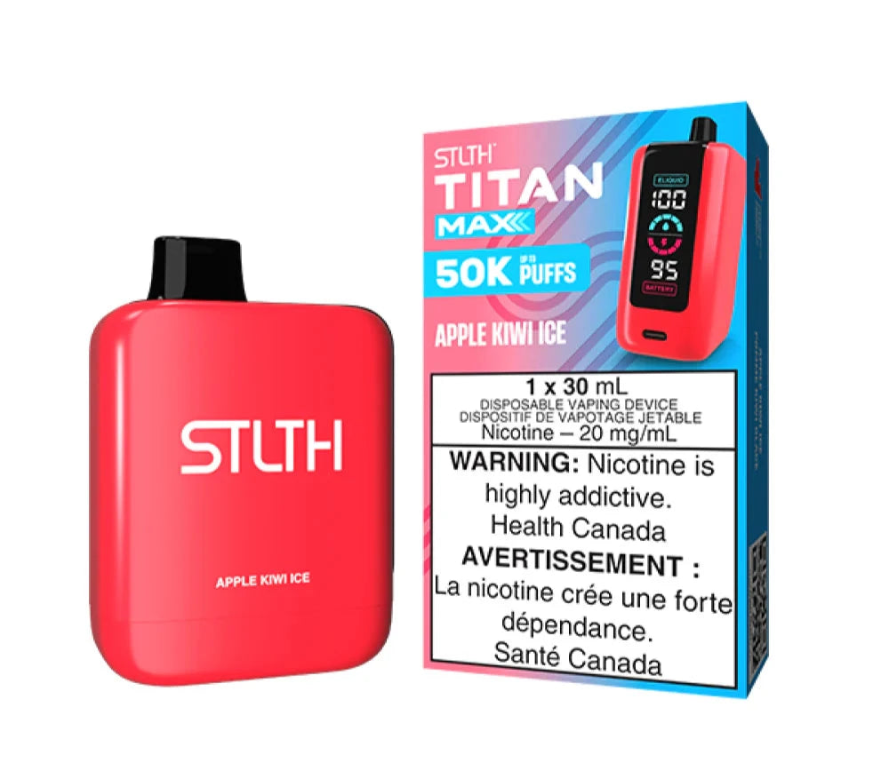 STLTH Titan Max - Apple Kiwi Ice