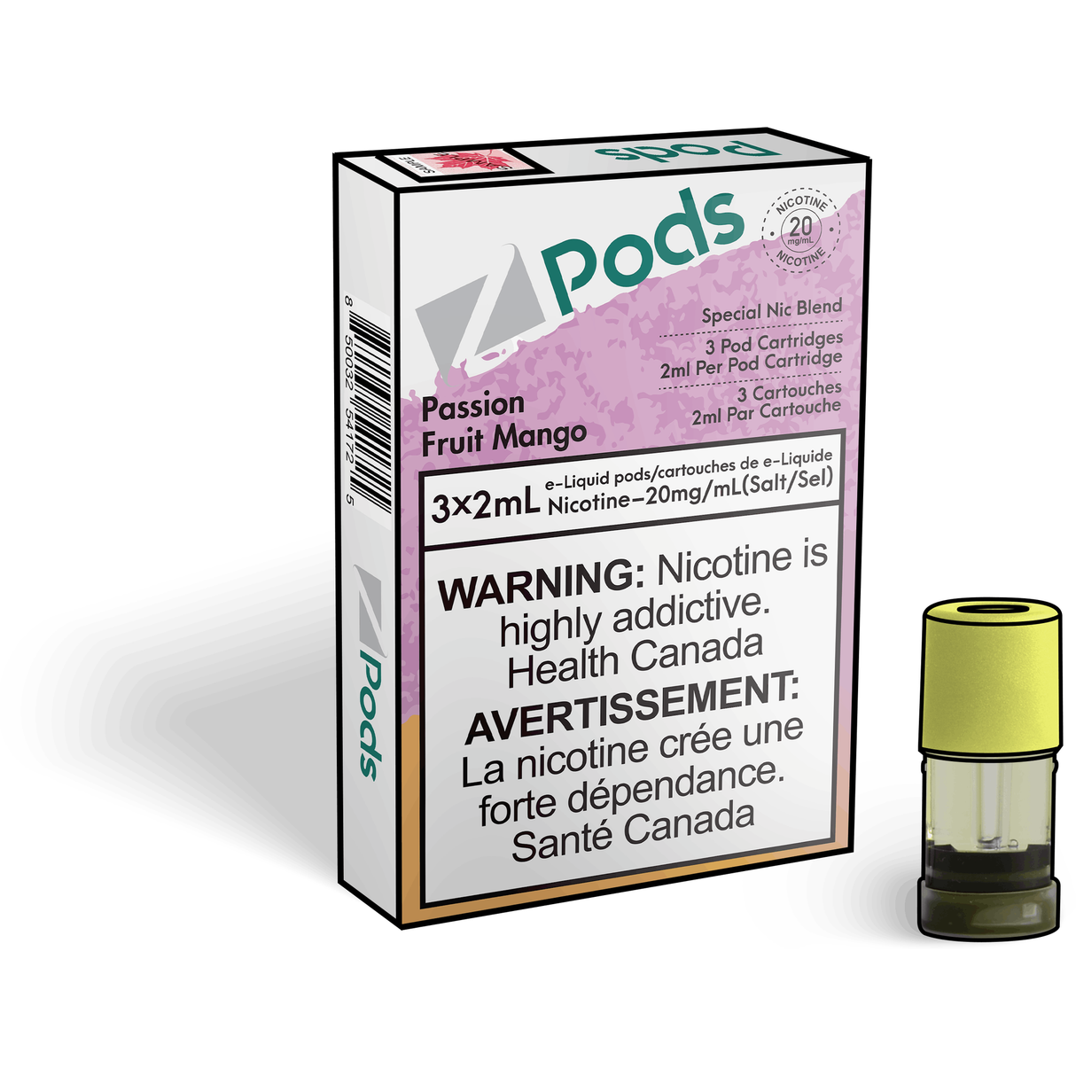 Zpods - Passion Fruit Mango