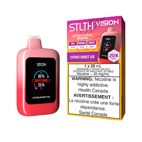 STLTH Vision 20K – Citrus Burst Ice