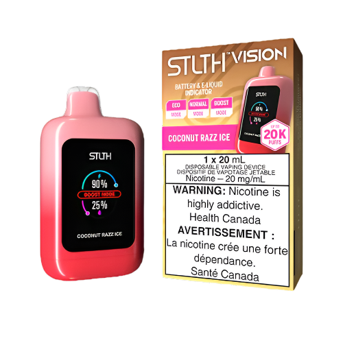 STLTH Vision 20K - Coconut Razz Ice